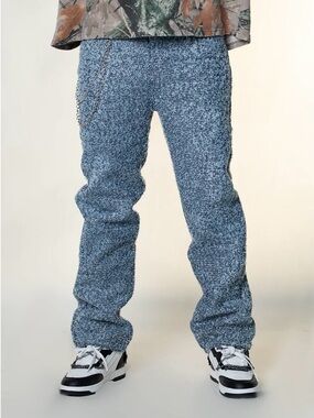 BLUE FRAYED WATSON DENIM size 30
